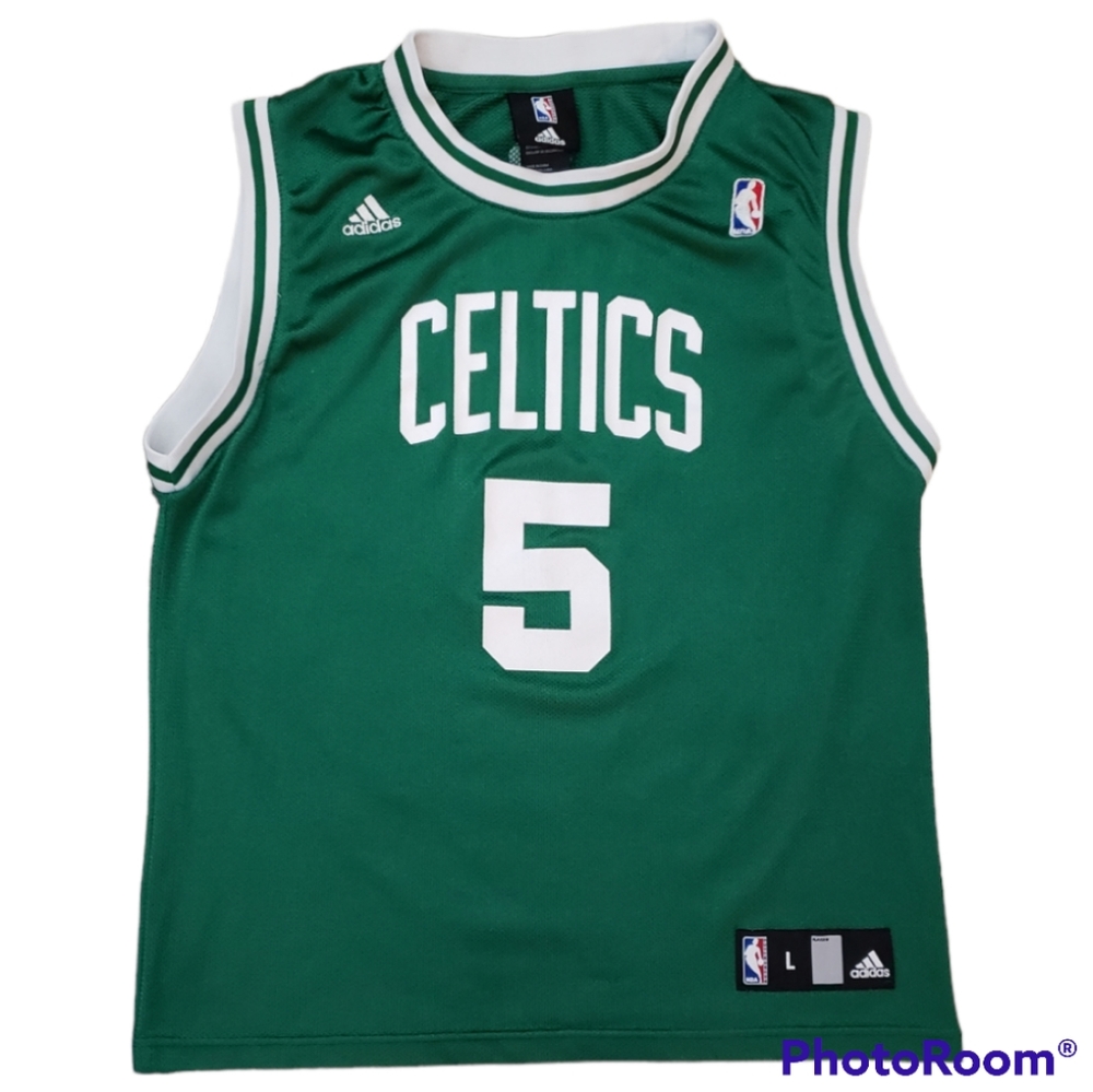 Adidas NBA Boston Celtics Kevin Garnett #5 Jersey Youth Size L